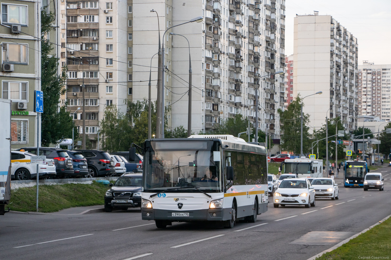 Московская область, ЛиАЗ-4292.60 (1-2-1) № С 390 ОХ 790