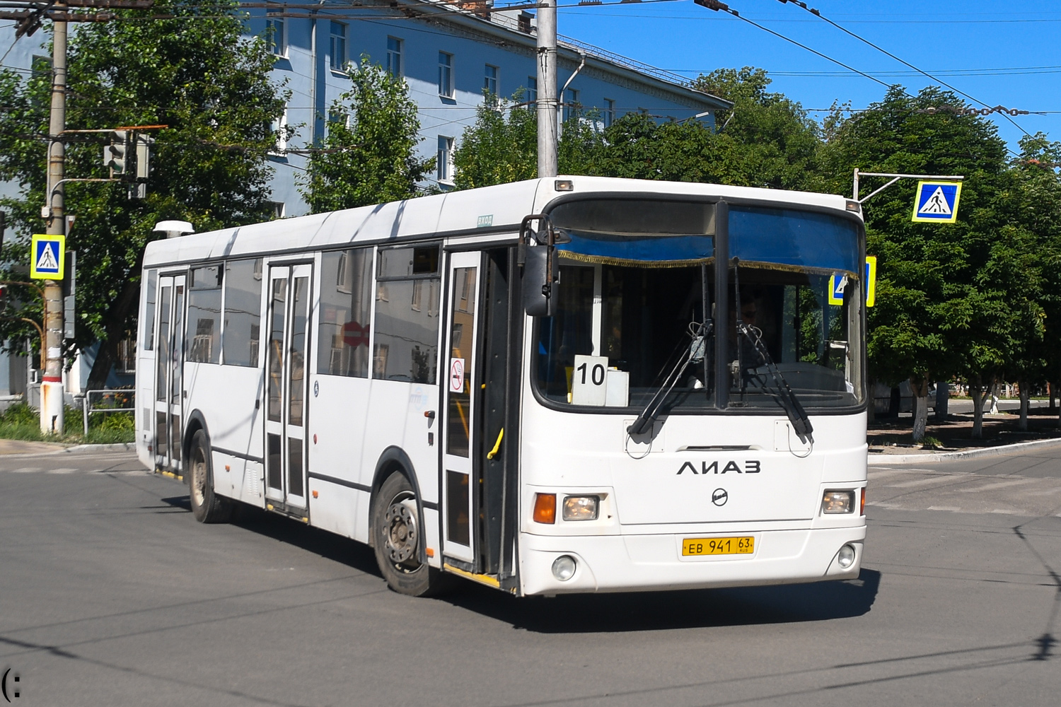 Самарская область, ЛиАЗ-5293.60 № ЕВ 941 63