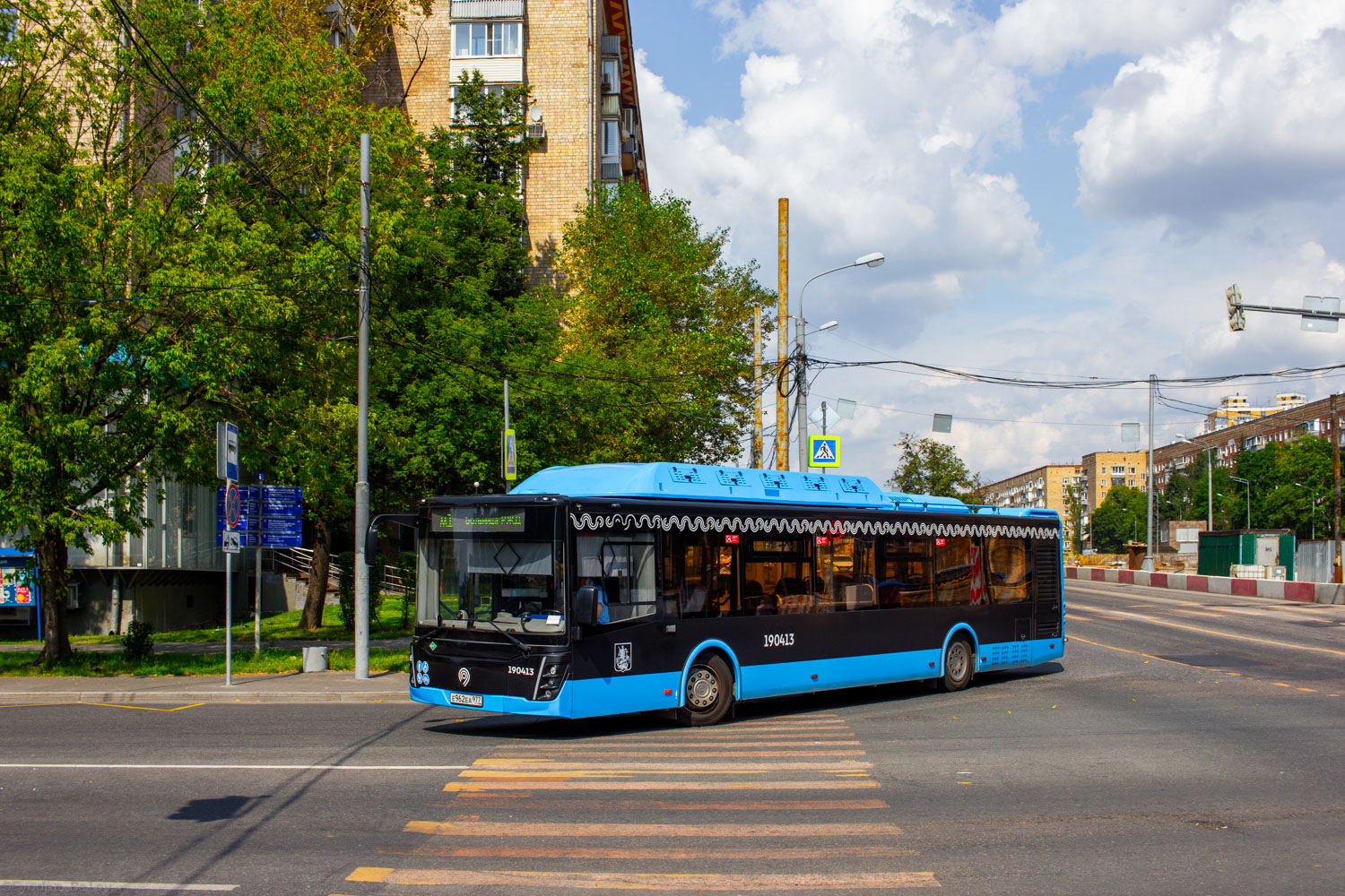 Москва, ЛиАЗ-5292.67 (CNG) № 190413