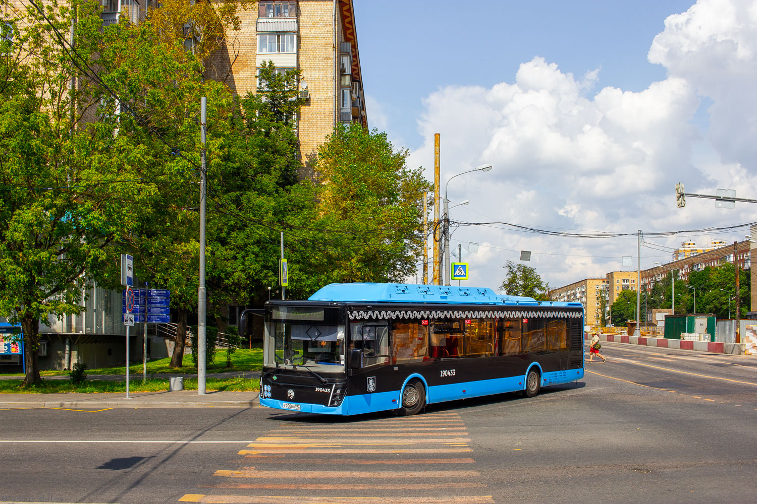 Москва, ЛиАЗ-5292.67 (CNG) № 190433