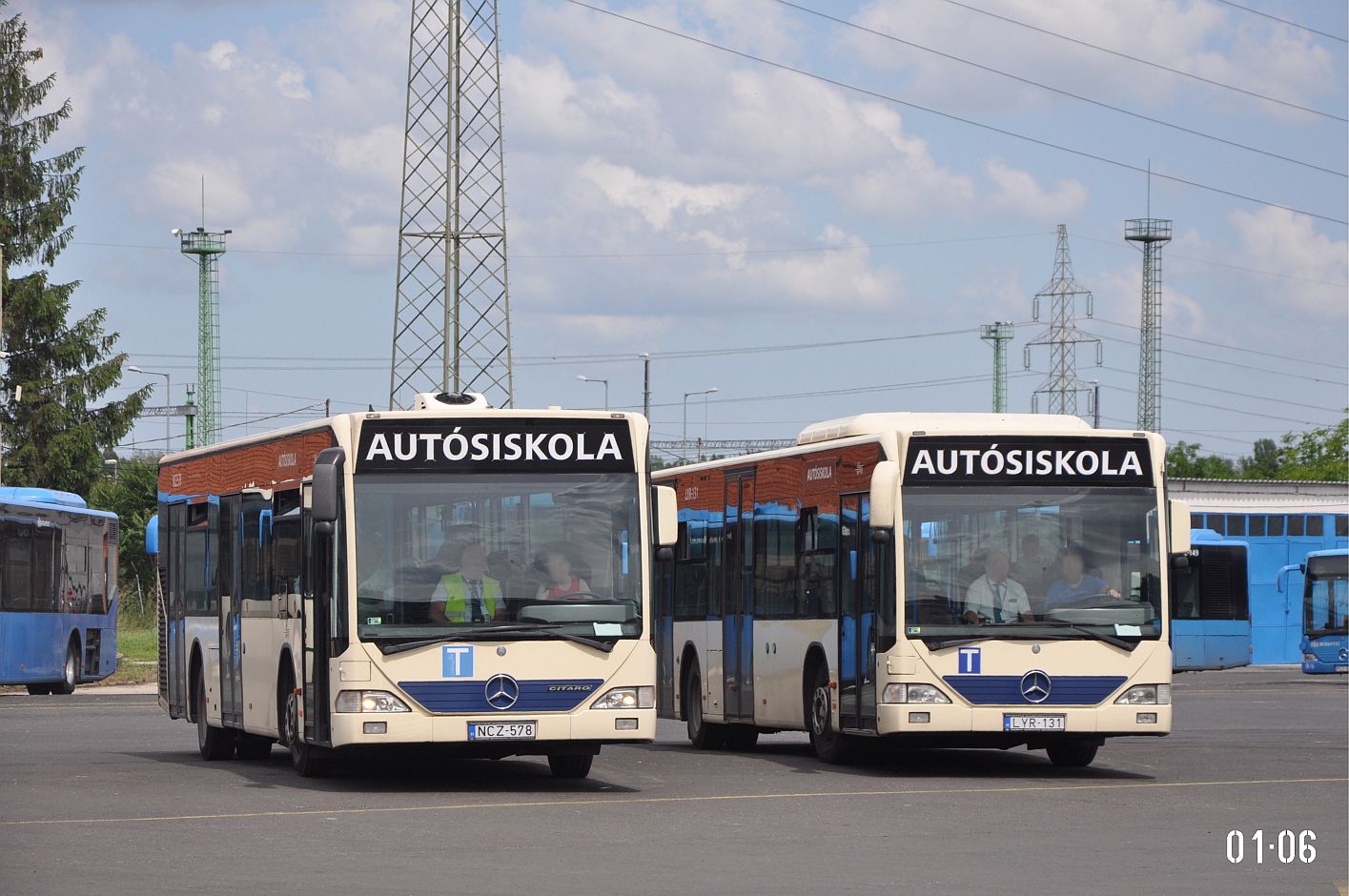 Венгрия, Mercedes-Benz O530 Citaro № NCZ-578; Венгрия, Mercedes-Benz O530 Citaro № LYR-131; Венгрия — Дни открытых дверей