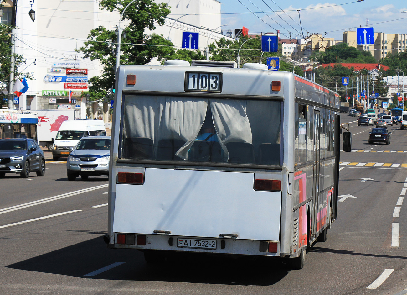 Витебская область, Mercedes-Benz O405 № АІ 7532-2