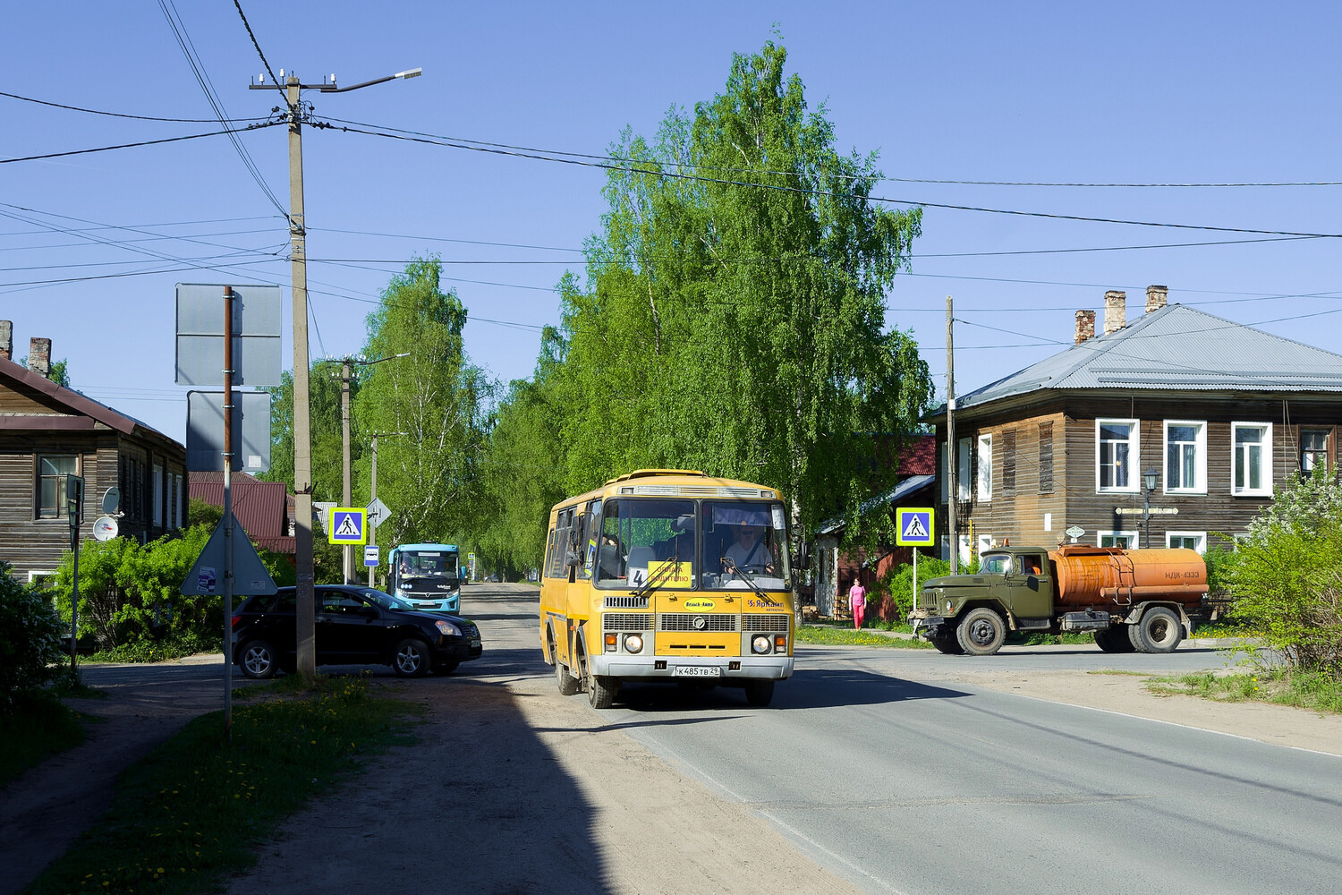 Архангельская область, ПАЗ-32053-70 № К 485 ТВ 29