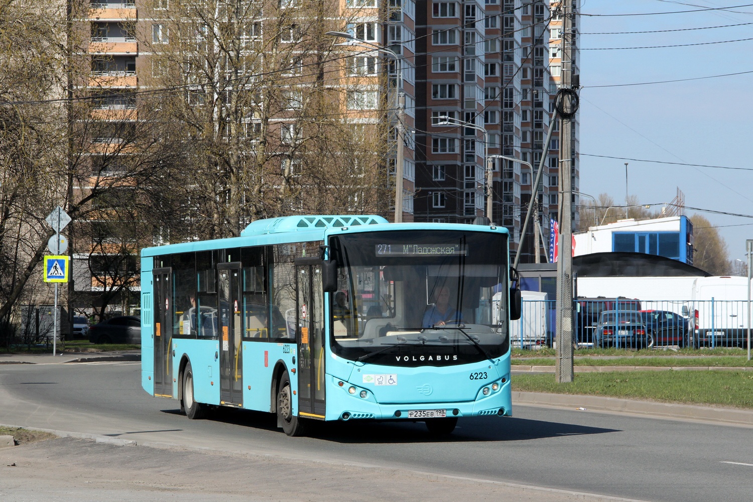 Санкт-Петербург, Volgabus-5270.G2 (LNG) № 6223