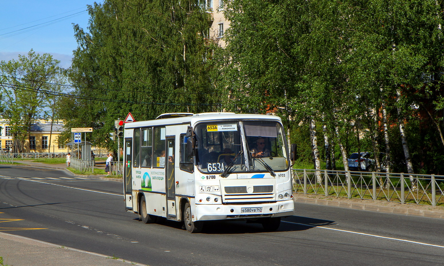 Ленинградская область, ПАЗ-320302-11 № 9700