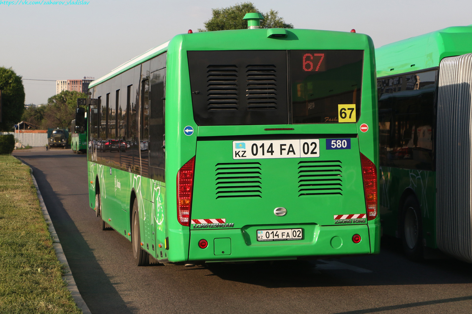 Алматы, Zhong Tong LCK6125HGAN № 580