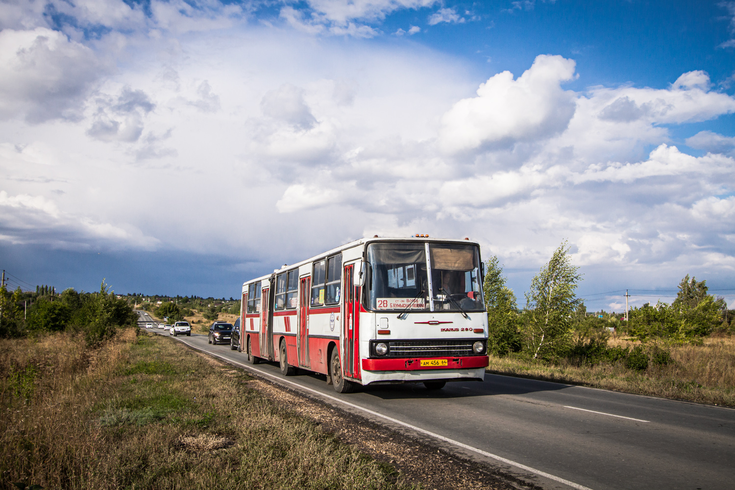 Саратовская область, Ikarus 280.33 № АМ 456 64