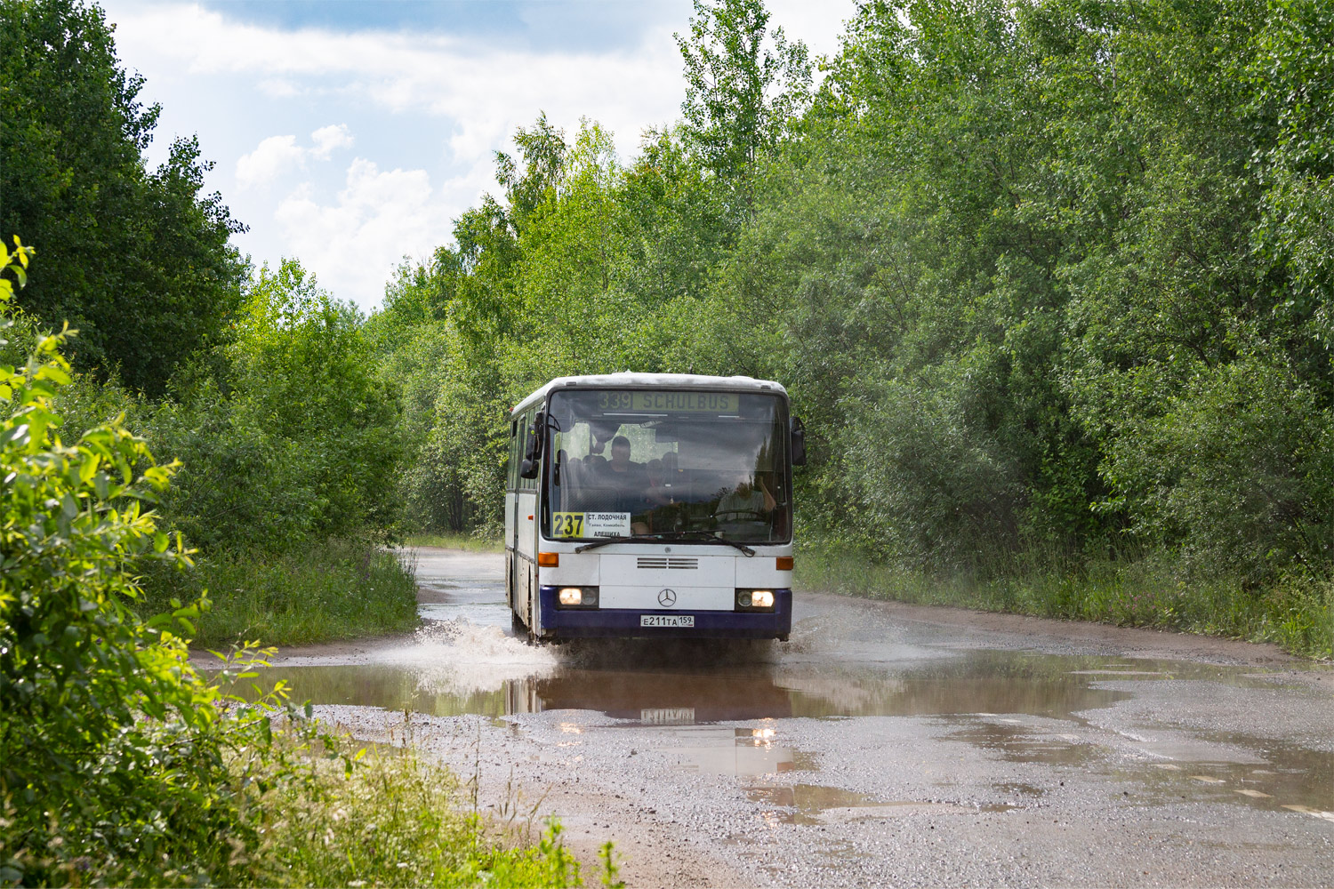 Пермскі край, Mercedes-Benz O408 № Е 211 ТА 159