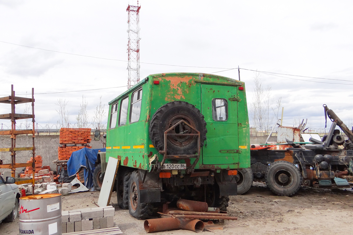 Ханты-Мансийский АО, Вахтовые автобусы № В 120 СС 86