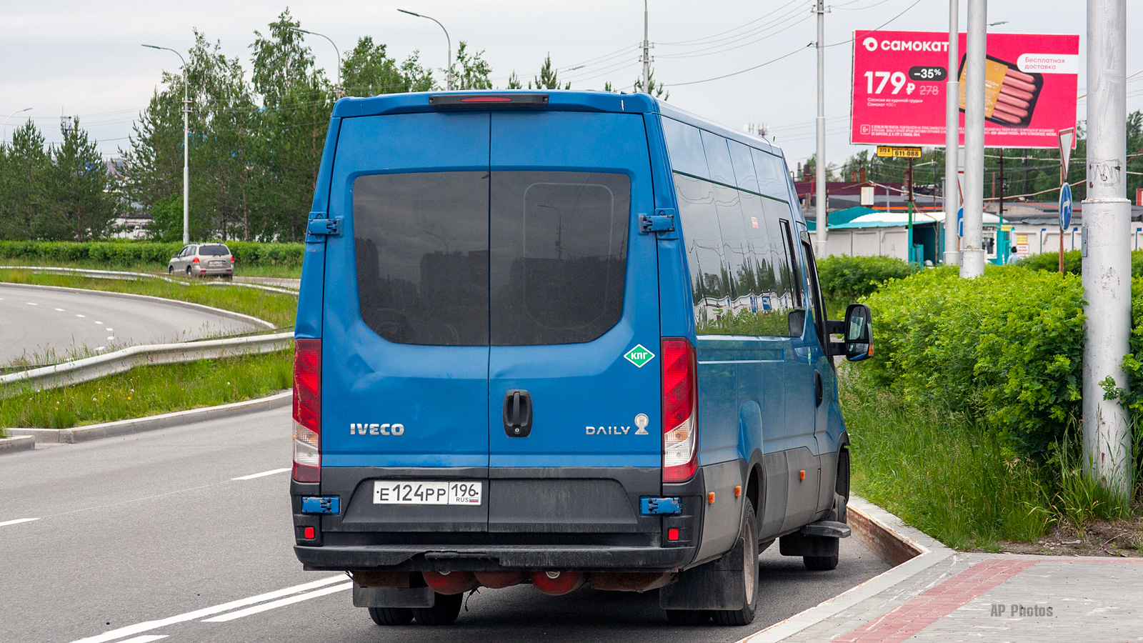 Свердловская область, Росвэн-3284 (IVECO Daily) № Е 124 РР 196