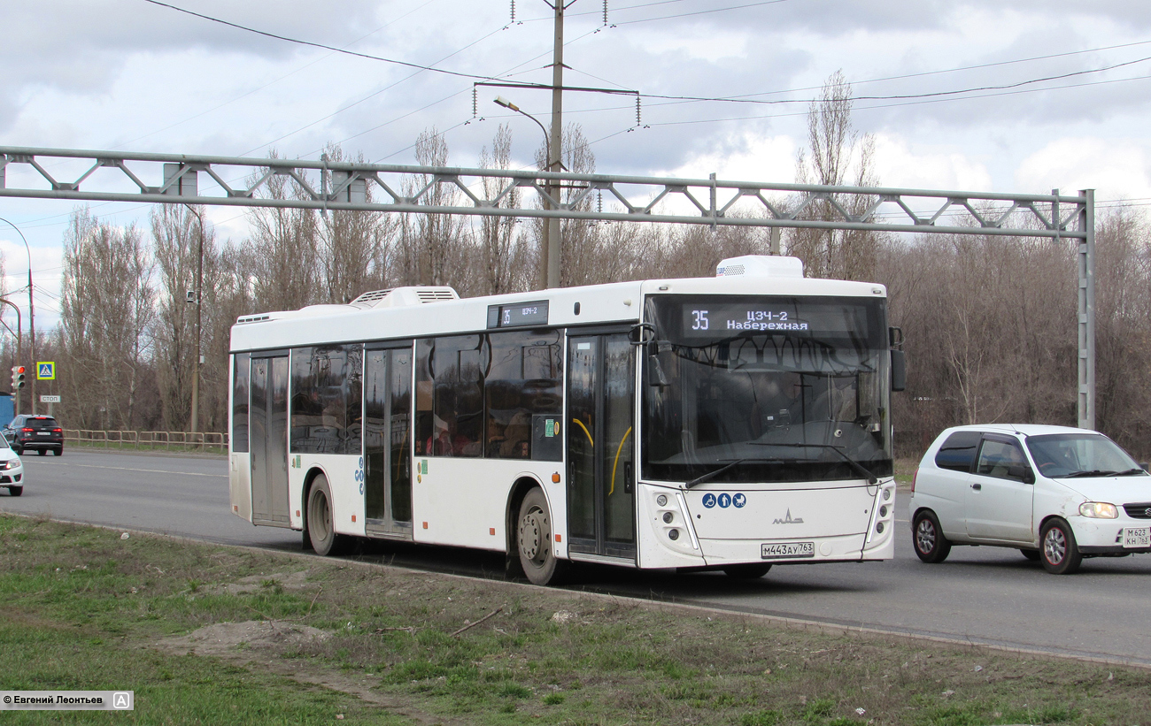 Самарская вобласць, МАЗ-203.047 № М 443 АУ 763