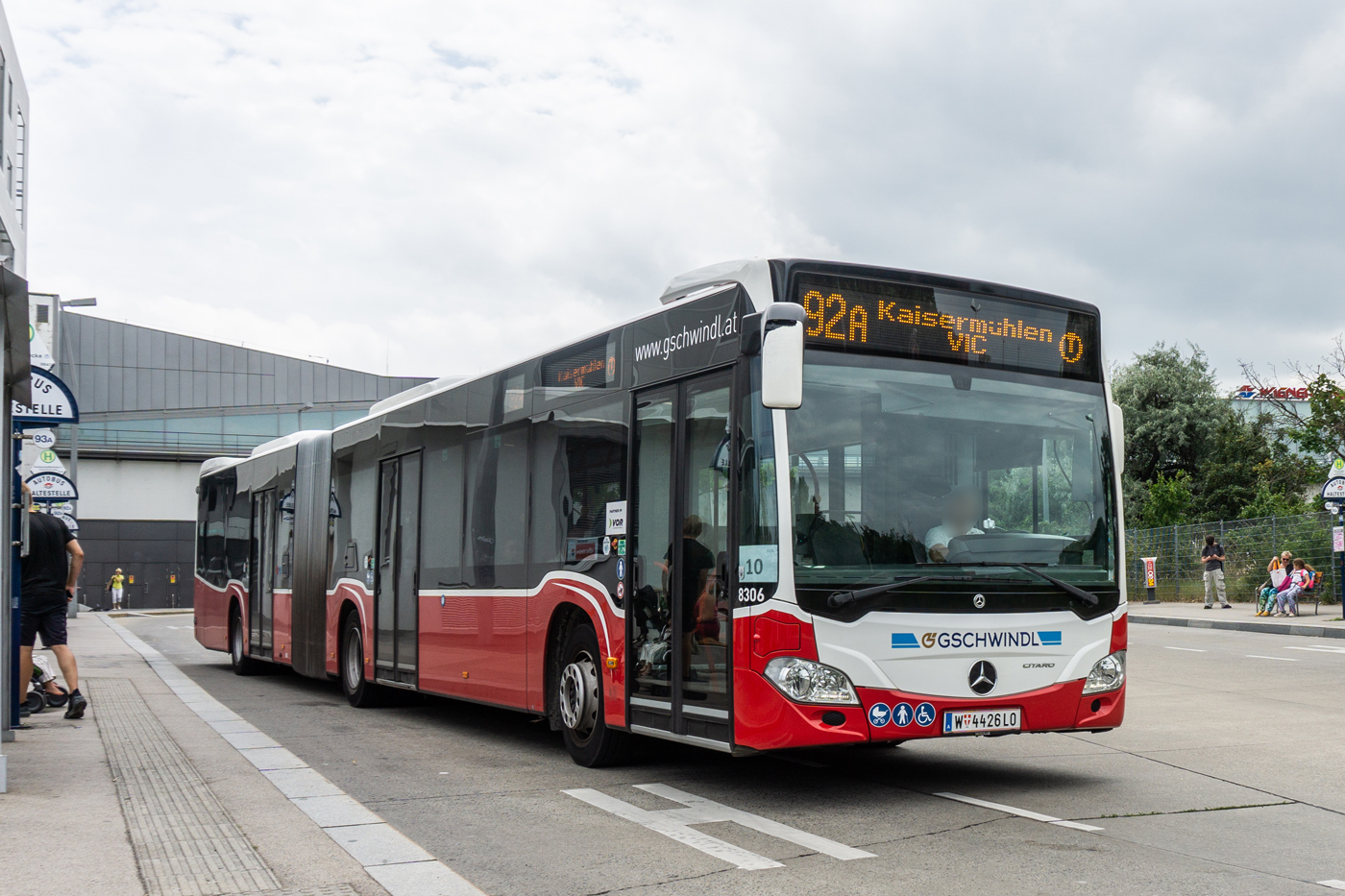 Австрия, Mercedes-Benz Citaro C2 G № 8306