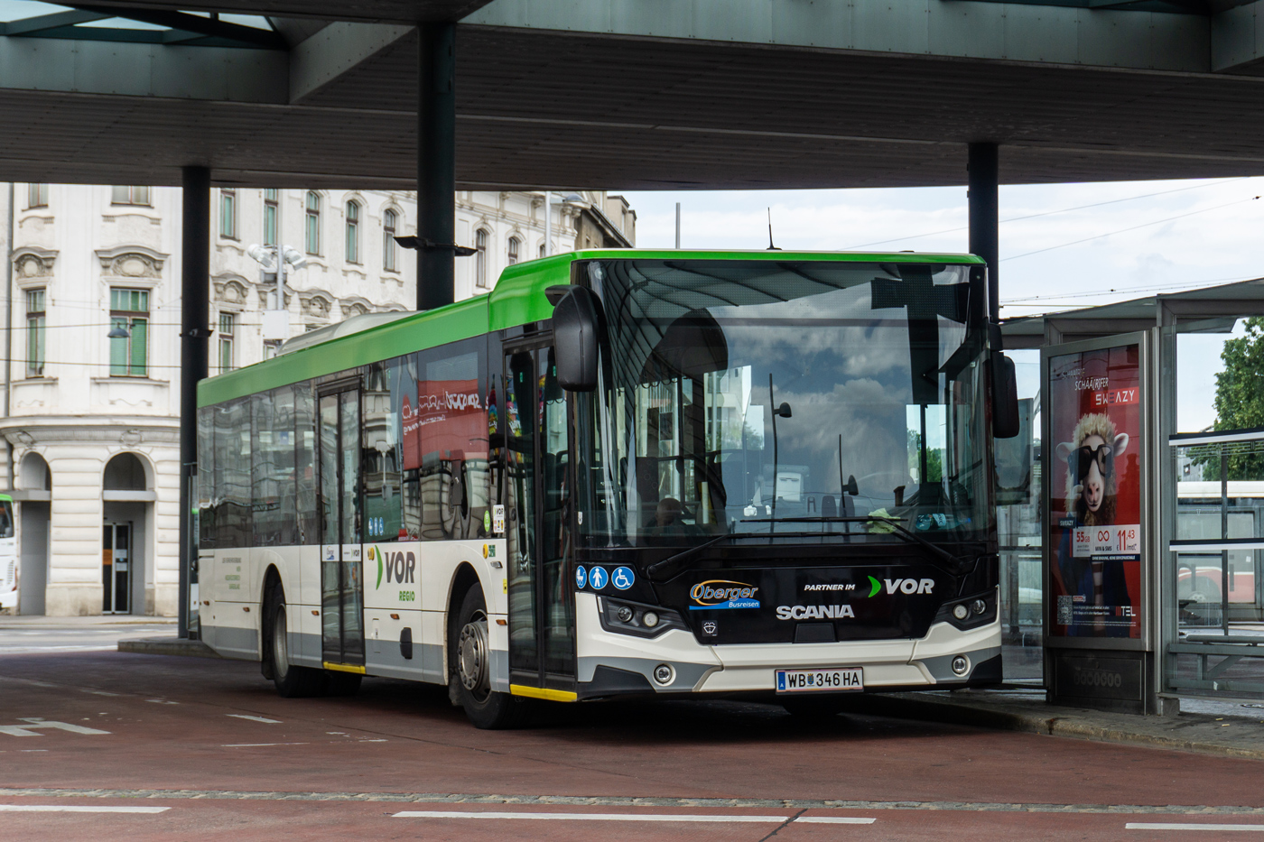 Австрия, Scania Citywide LF II 11.9 № WB 346 HA