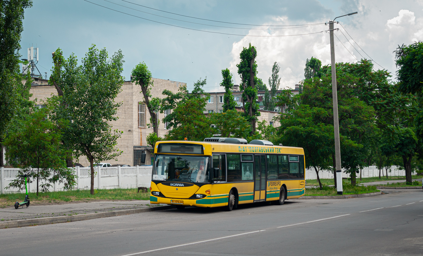 Полтавская область, Scania OmniCity I № BI 4316 AA