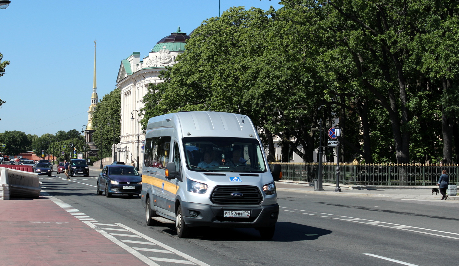 Санкт-Петербург, Нижегородец-2227S (Ford Transit) № В 152 ММ 198