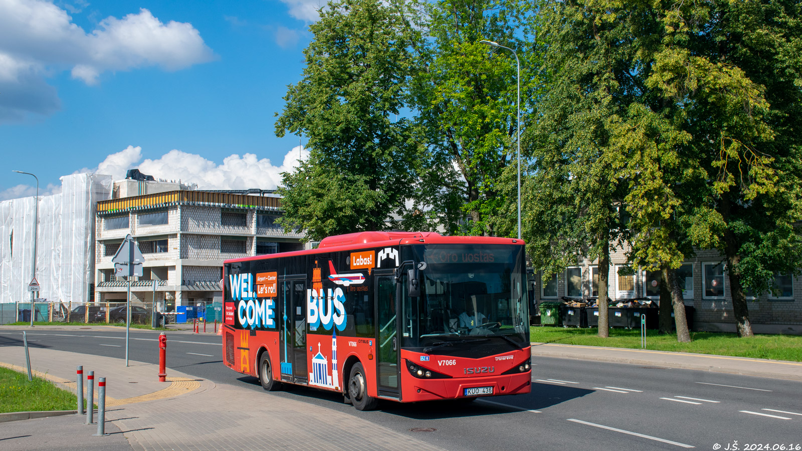 Литва, Anadolu Isuzu Citibus (Yeni) № V7066