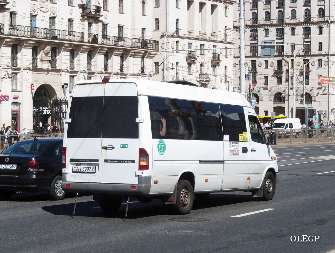 Минская область, Mercedes-Benz Sprinter W909 311CDI (XDN) № АТ 8992-5