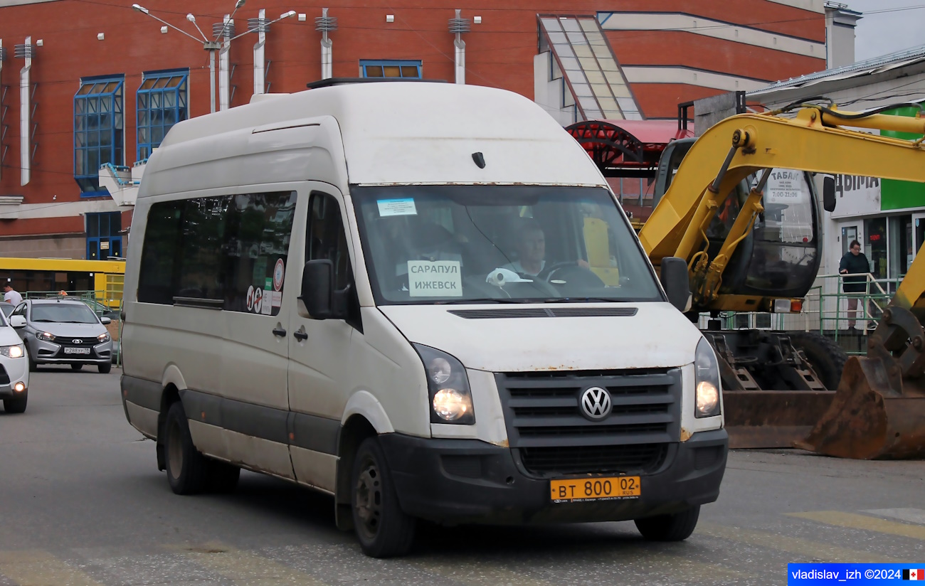 Удмуртия, Volkswagen Crafter № ВТ 800 02