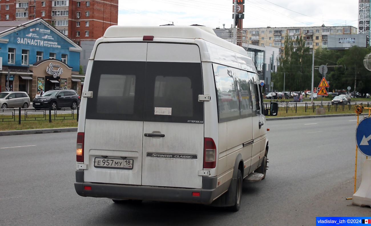 Удмуртия, Луидор-223229 (MB Sprinter Classic) № Е 957 МУ 18