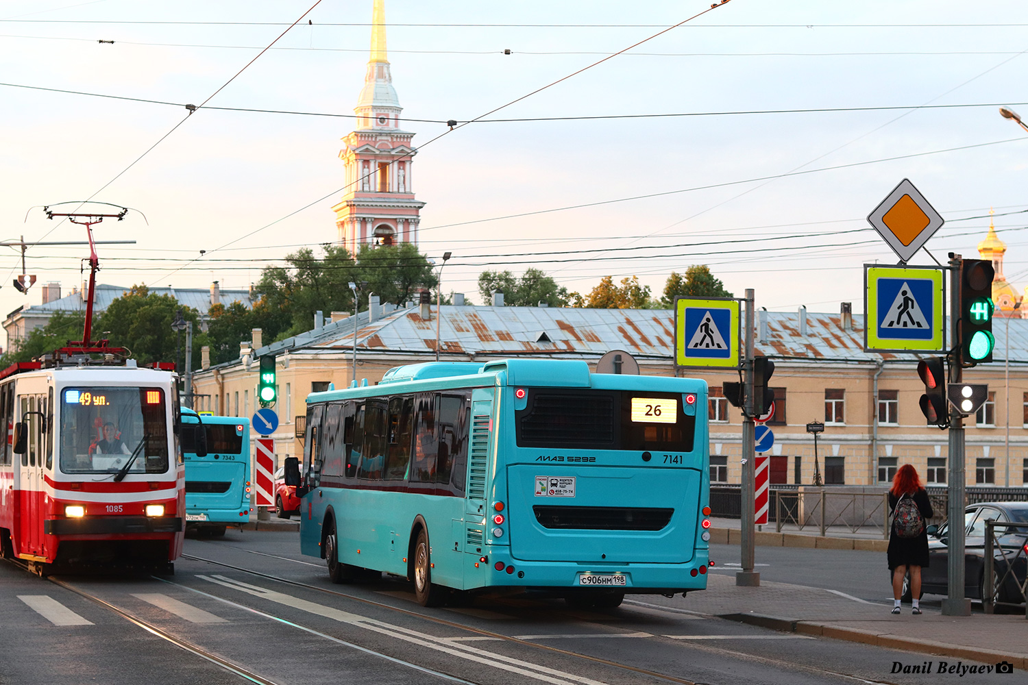 Санкт-Петербург, ЛиАЗ-5292.65 № 7141