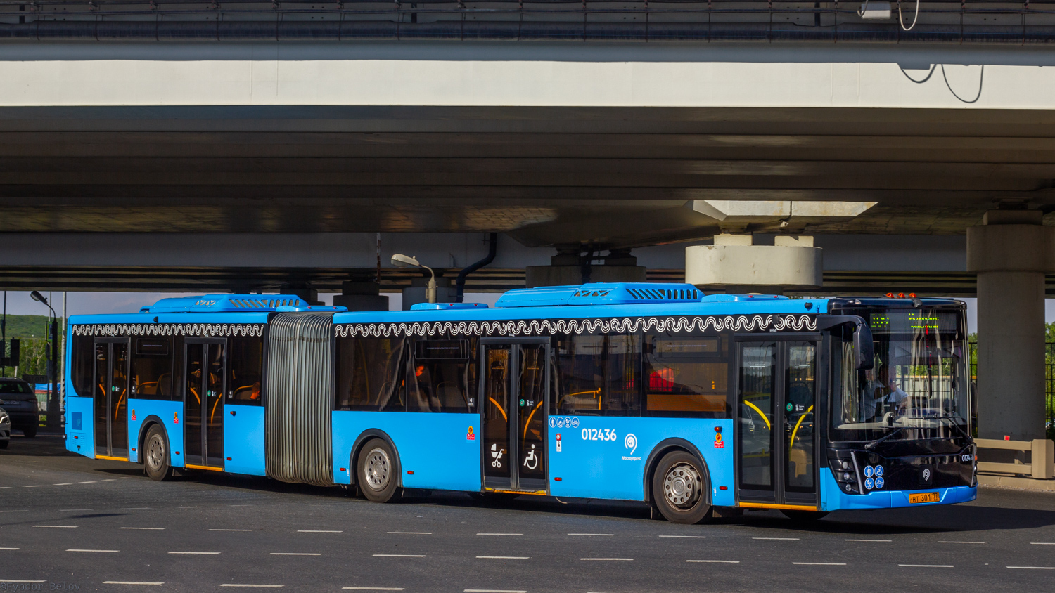 Moskva, LiAZ-6213.65 č. 012436