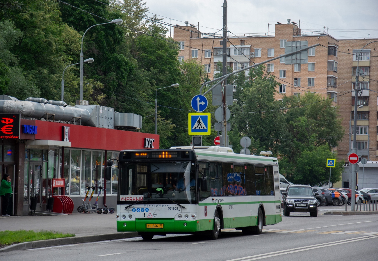 Москва, ЛиАЗ-5292.22-01 № 031802