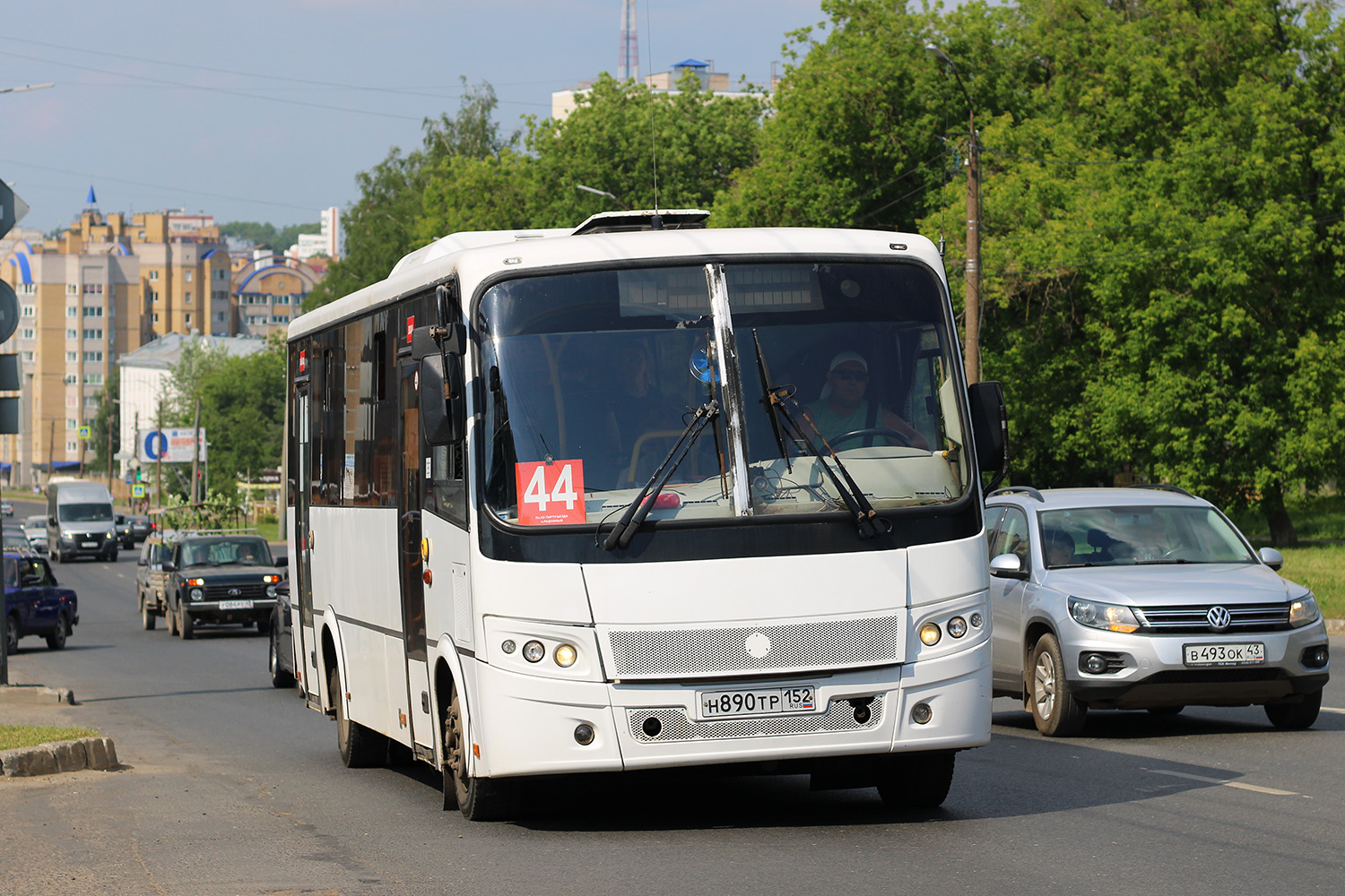 Кировская область, ПАЗ-320412-04 "Вектор" № Н 890 ТР 152