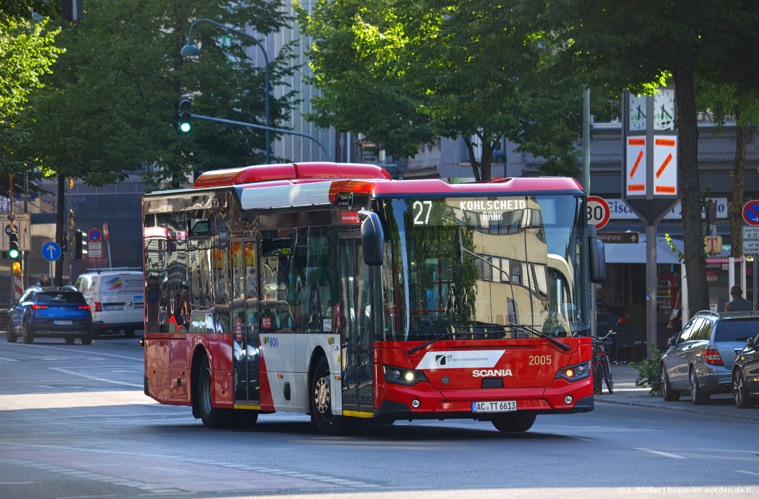 Северный Рейн-Вестфалия, Scania Citywide LE II 11.9 № AC-TT 6613