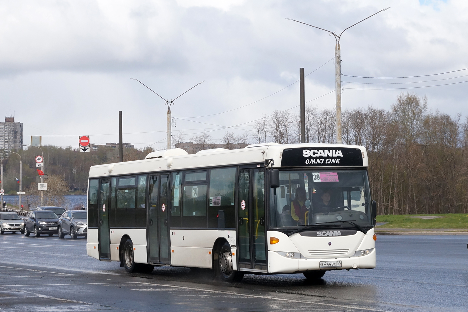 Вологодская область, Scania OmniLink II (Скания-Питер) № В 444 ВХ 35