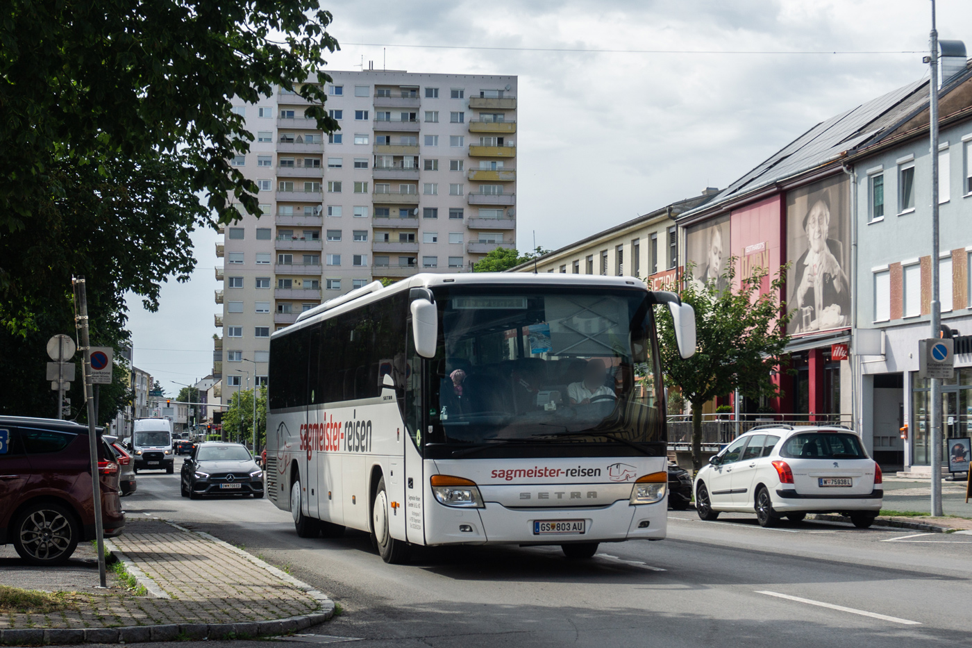 Австрия, Setra S415GT № GS 803 AU