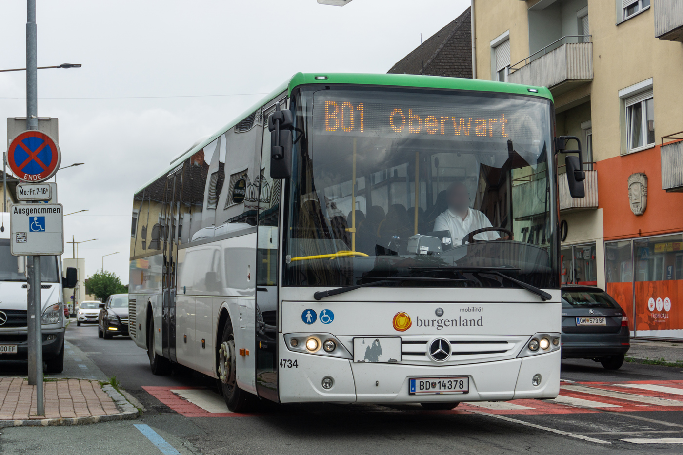 Австрия, Mercedes-Benz Intouro II № 4734