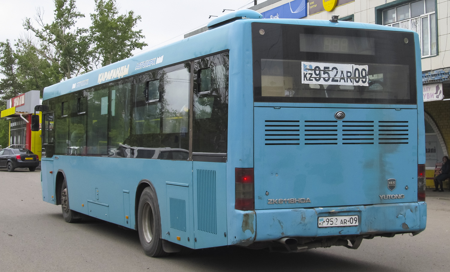 Карагандинская область, Yutong ZK6118HGA № 952 AR 09