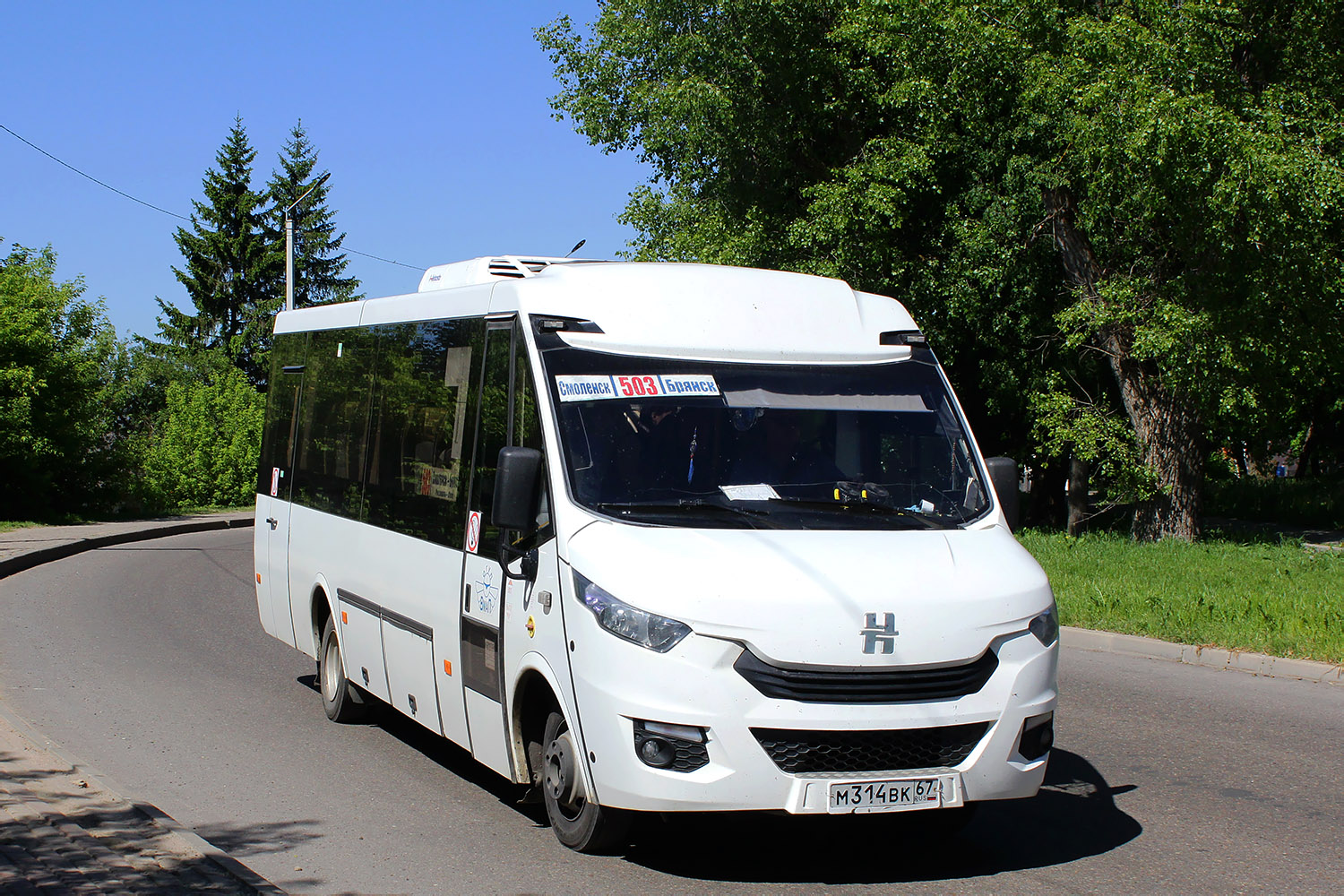 Смоленская область, Неман-420234-511 № М 314 ВК 67