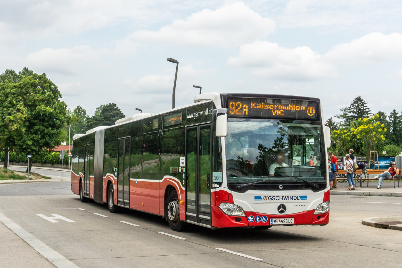 Австрия, Mercedes-Benz Citaro C2 G № 8306