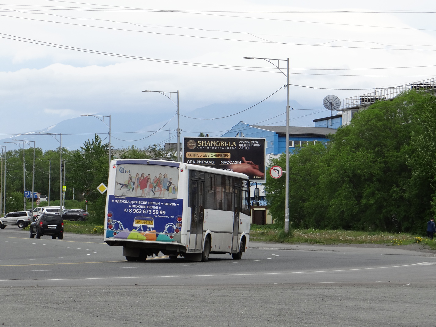 Камчатский край, ПАЗ-320414-04 "Вектор" (1-2) № 3063