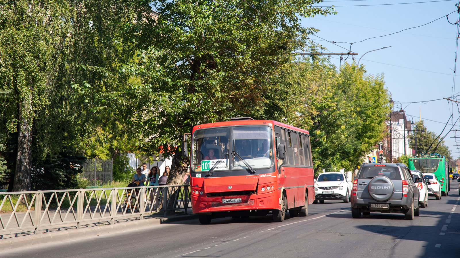 Ярославская область, ПАЗ-320412-14 "Вектор" № С 485 СО 76