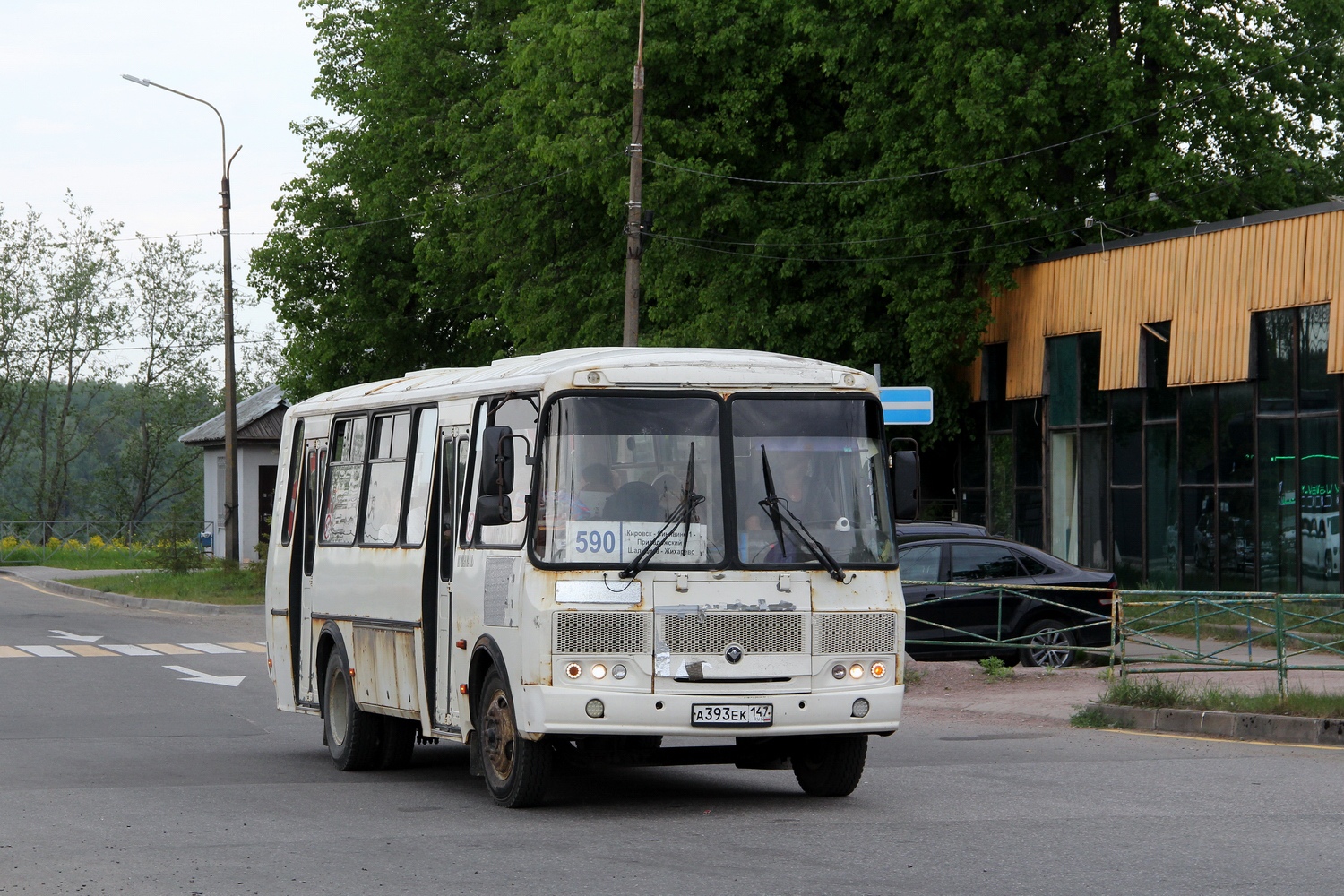 Ленинградская область, ПАЗ-4234-05 № А 393 ЕК 147