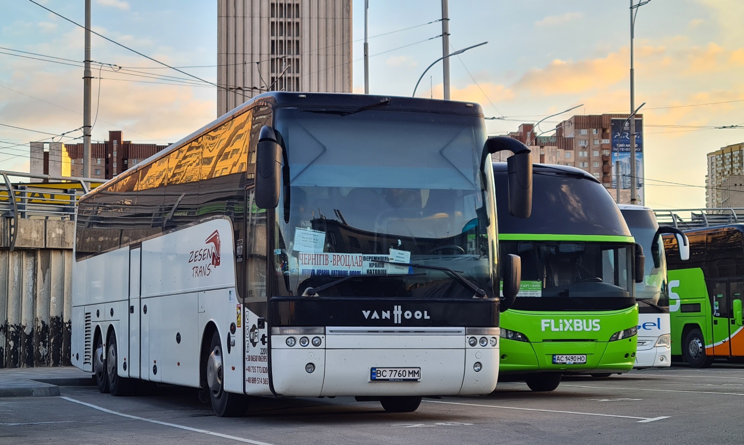 Львовская область, Van Hool T917 Acron № BC 7760 MM