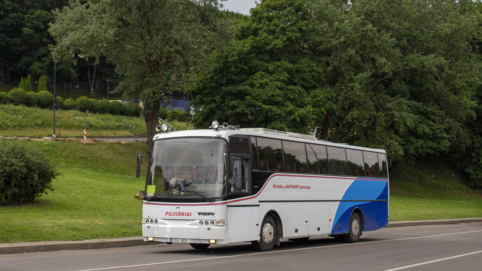 Литва, Vest Ambassadør 350 № FOU 937; Литва — Праздник песни 2024