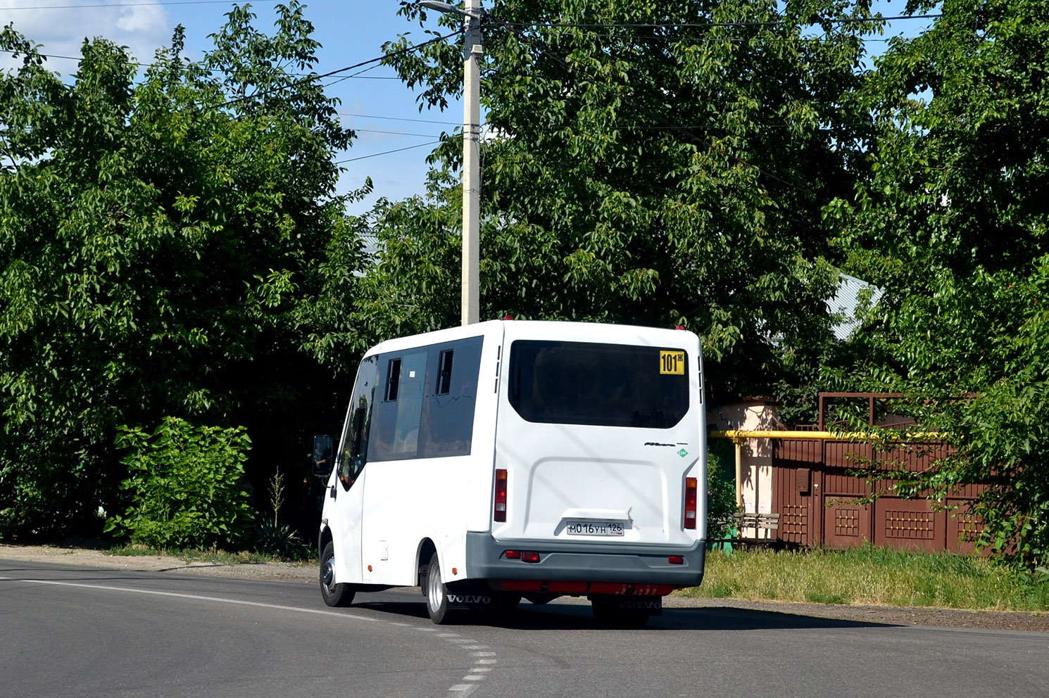 Ставропольский край, ГАЗ-A64R45 Next № М 016 УН 126