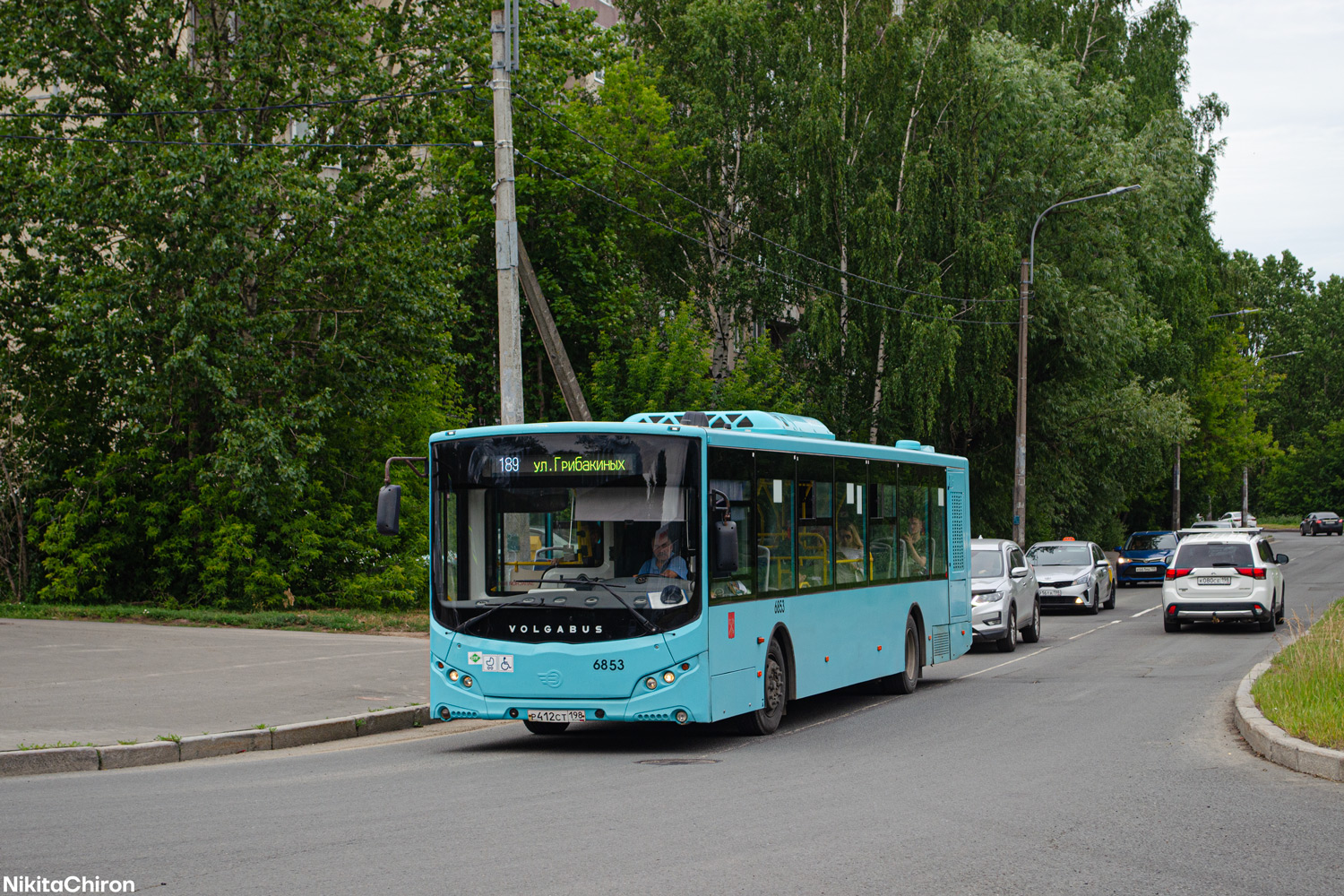 Санкт-Петербург, Volgabus-5270.G4 (LNG) № 6853