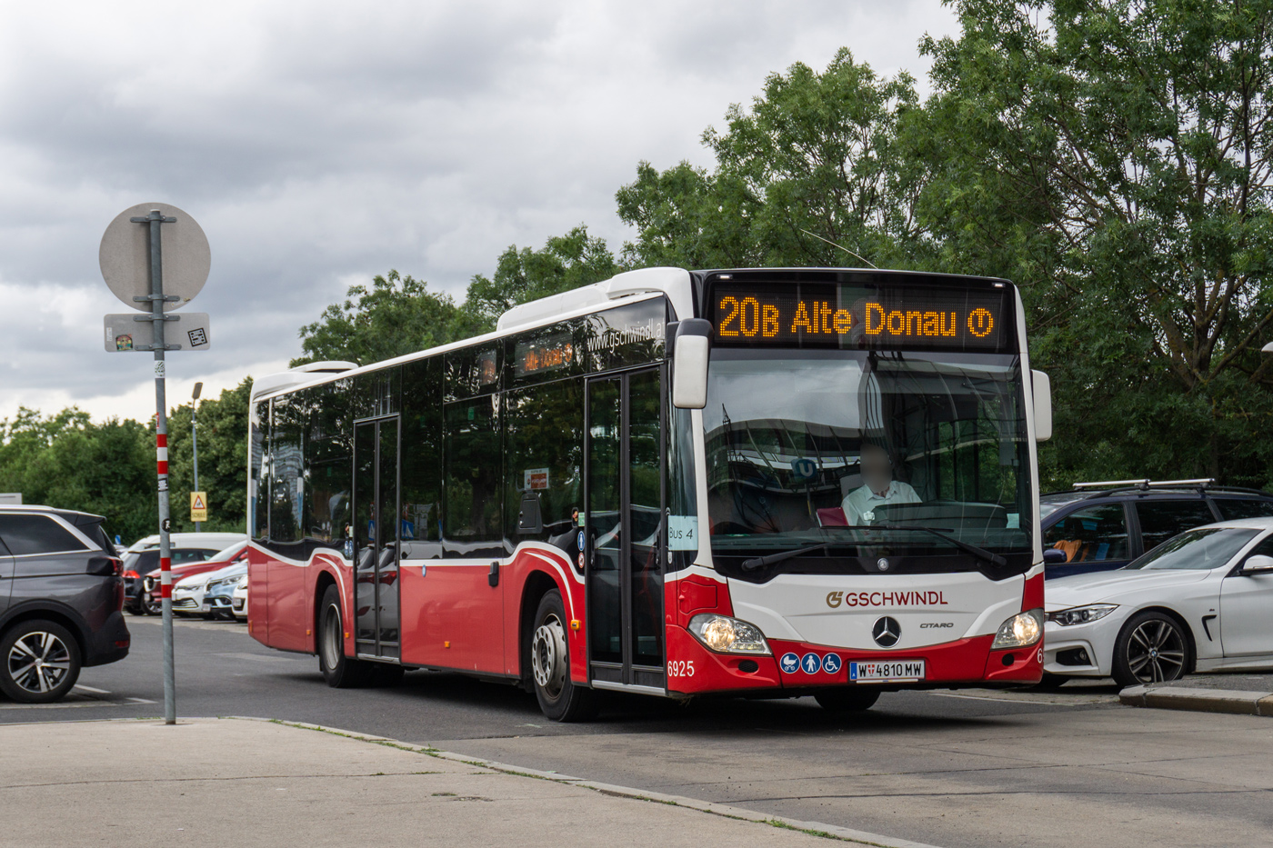 Австрия, Mercedes-Benz Citaro C2 hybrid № 6925