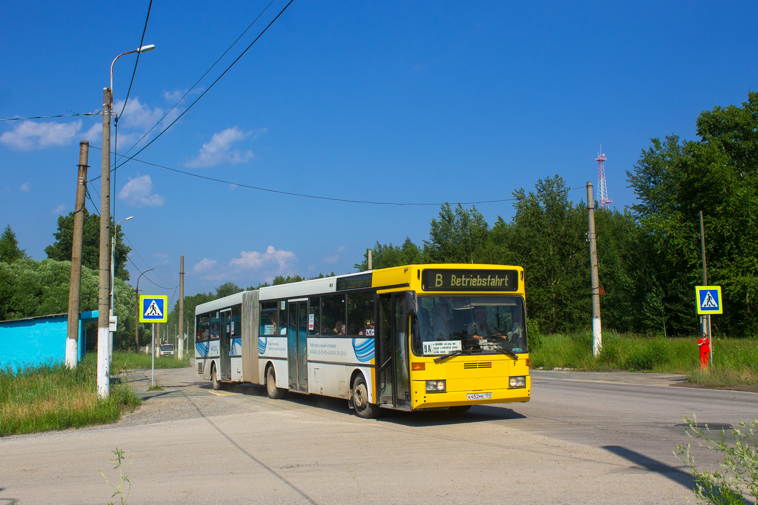 Пермский край, Mercedes-Benz O405G № К 452 МЕ 159