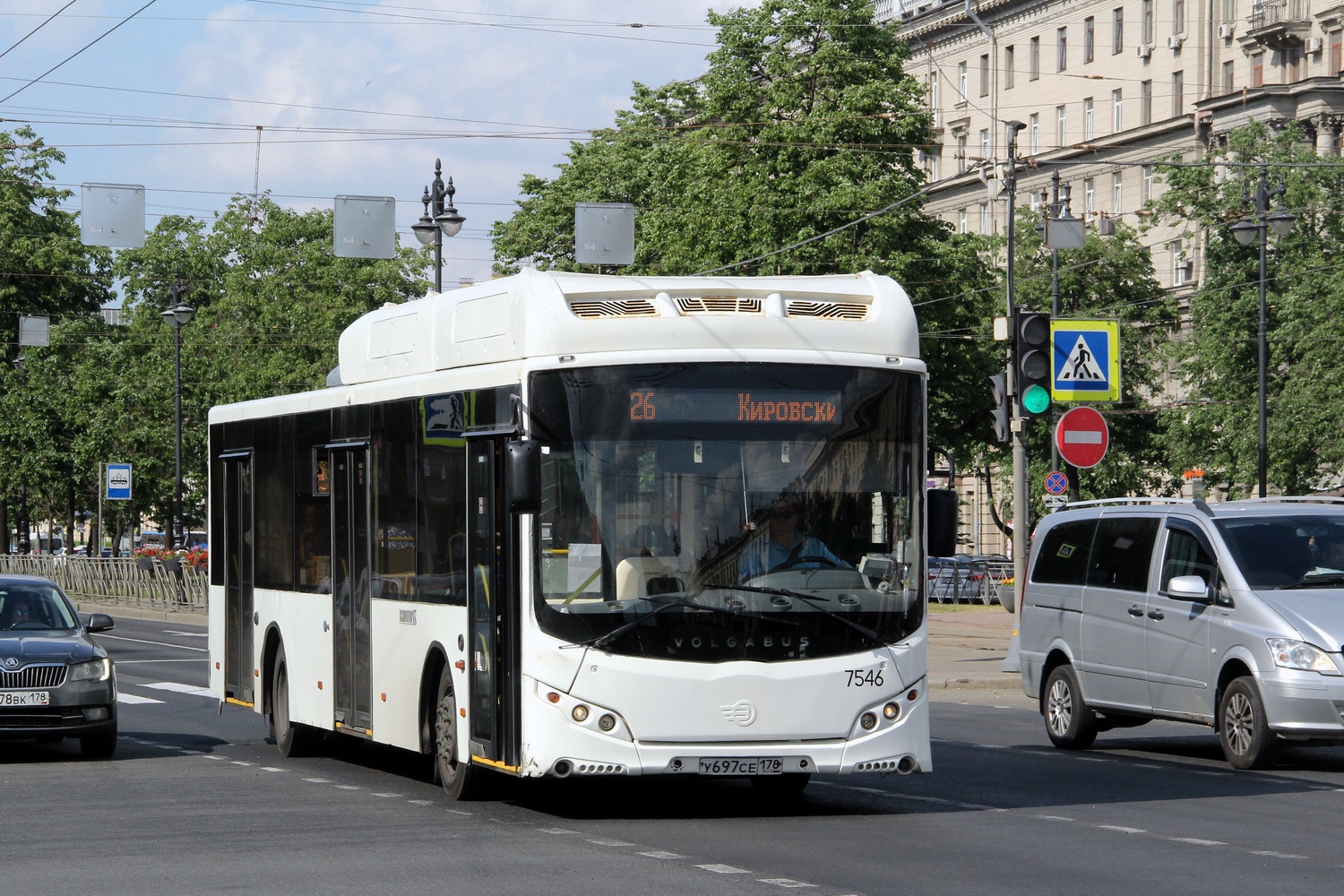 Санкт-Петербург, Volgabus-5270.G2 (CNG) № 7546