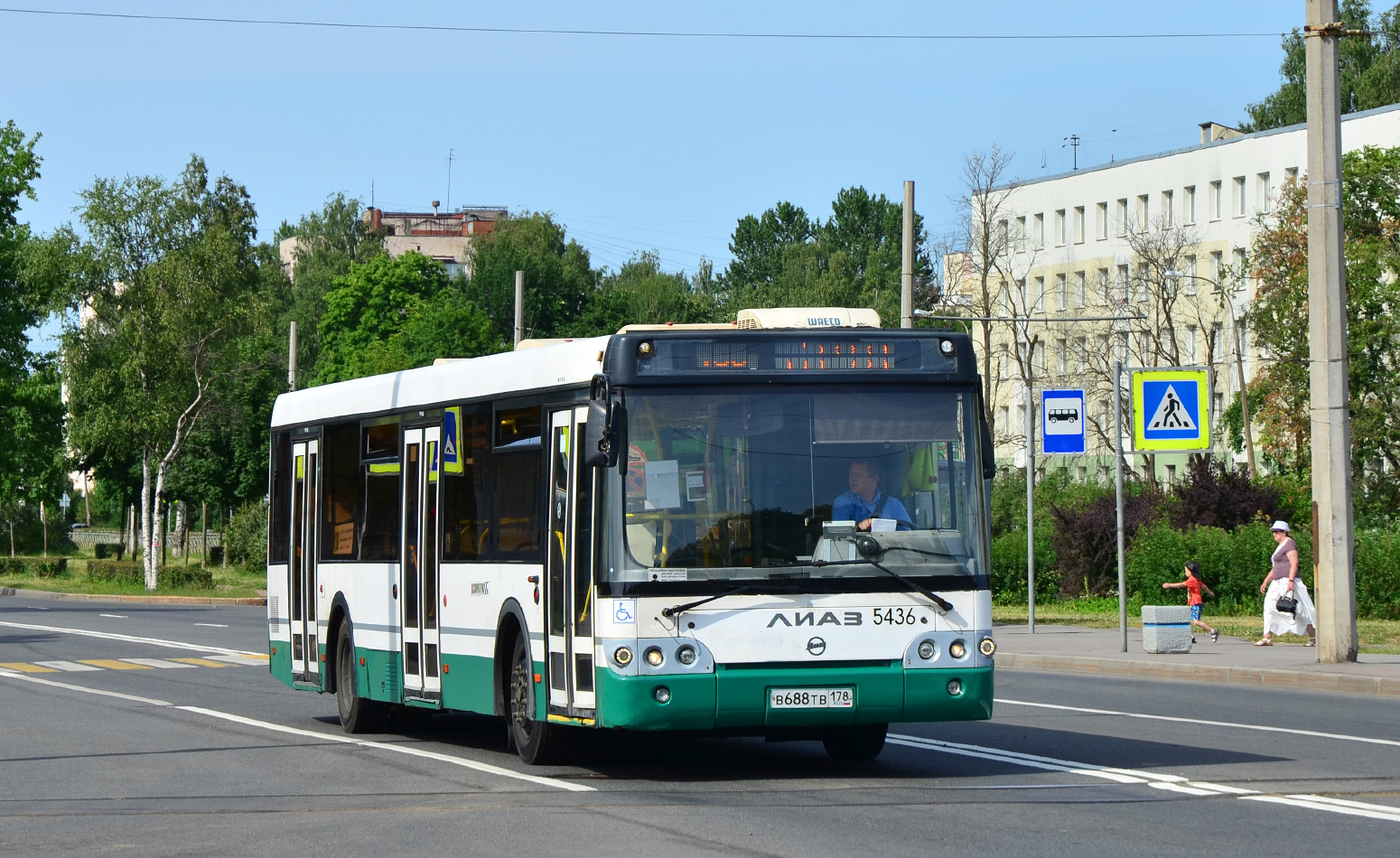 Санкт-Петербург, ЛиАЗ-5292.60 № 5436