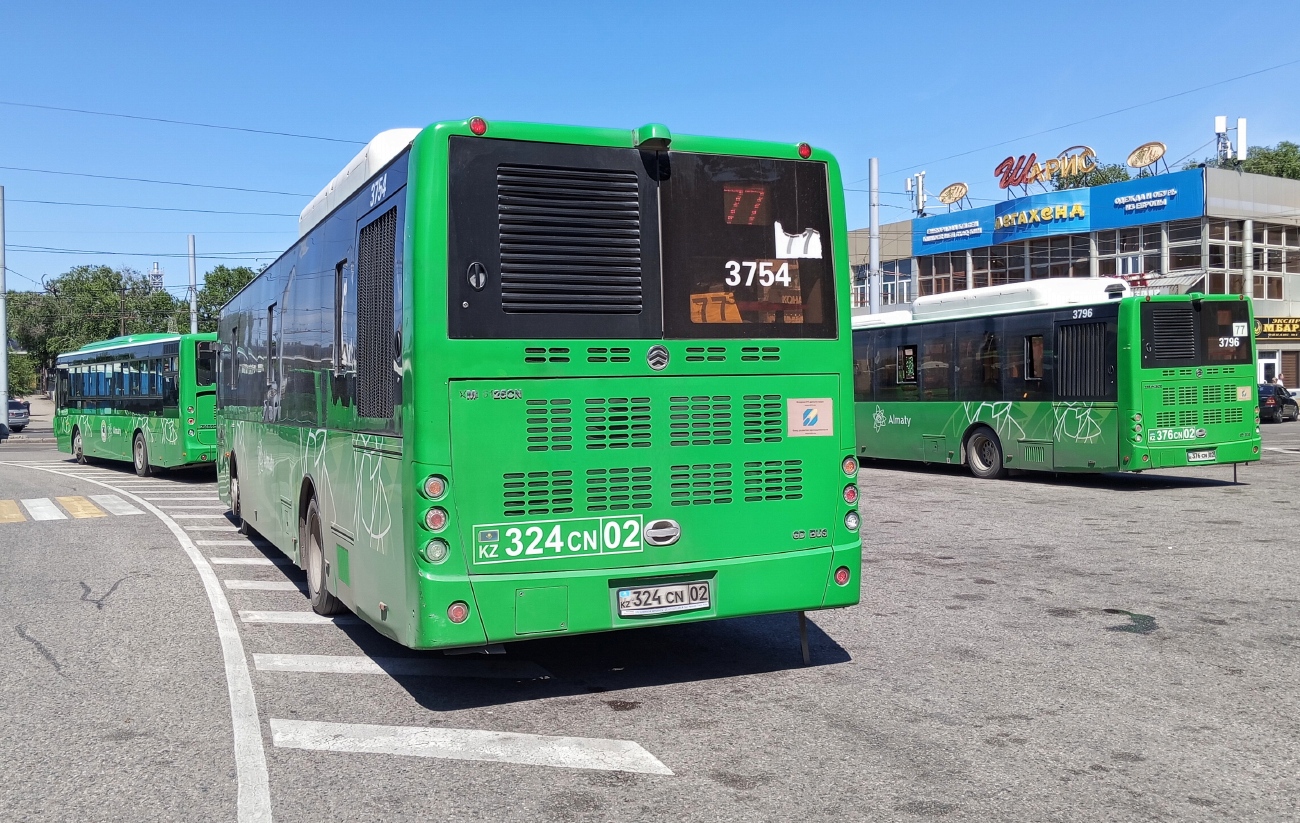 Алматы, Golden Dragon XML6125CN (Hyundai Trans Auto) № 3754