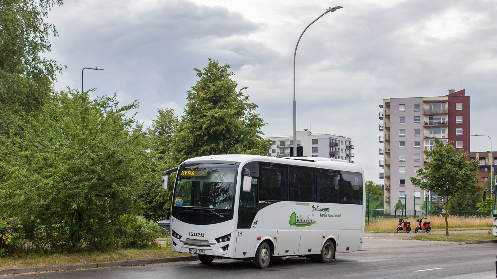 Литва, Anadolu Isuzu Novo Ultra № 14; Литва — Праздник песни 2024