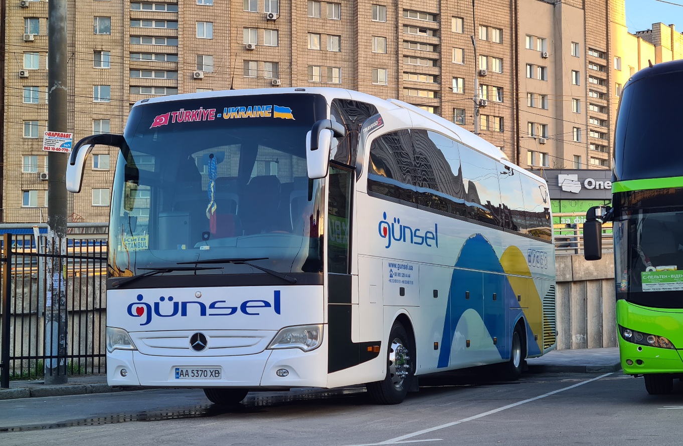Киев, Mercedes-Benz Travego II SHD 15SHD facelift № AA 5370 XB