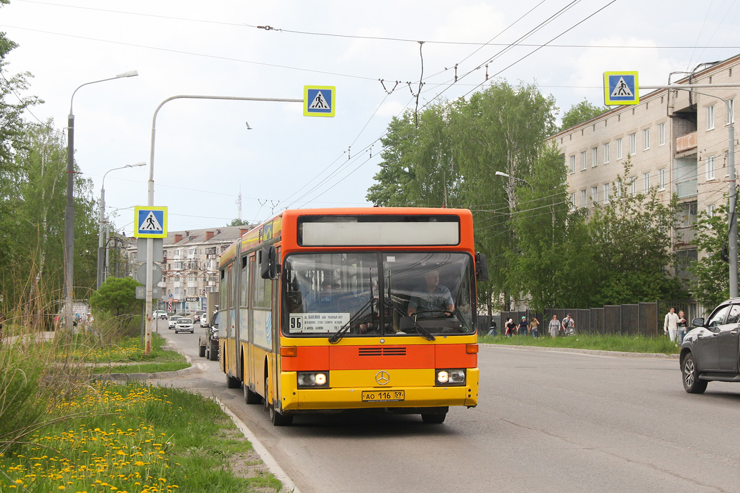 Пермский край, Mercedes-Benz O405G № АО 116 59