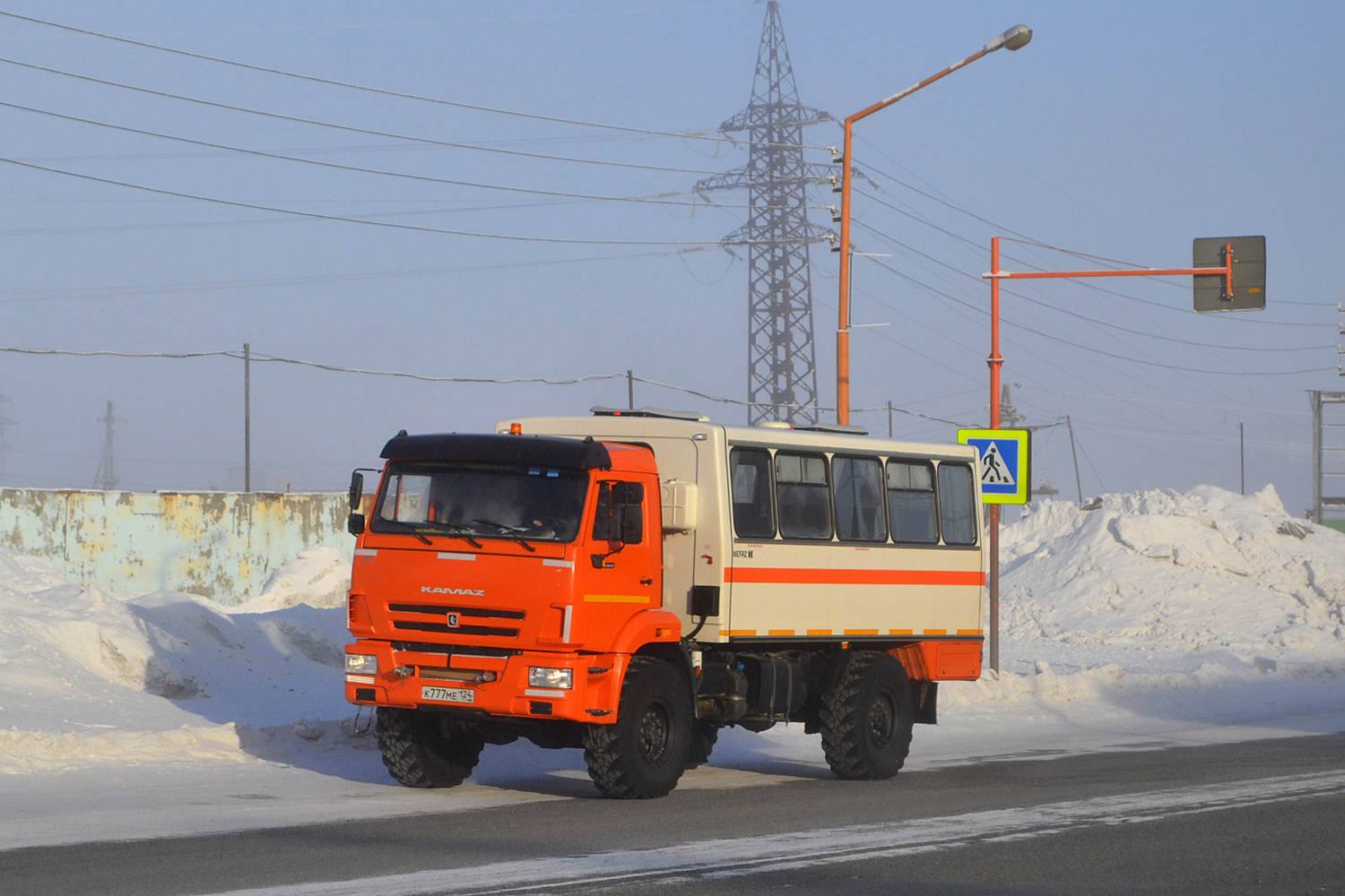 Красноярский край, НефАЗ-42111-25 № К 777 МЕ 124